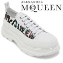 【送料無料】ALEXANDER McQUEEN トレッド スリック レザー スニーカー 711108-WIATC-9583【新作】