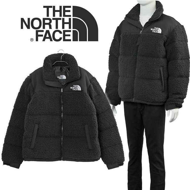 ノースフェイス ダウン THE NORTH FACE ヌプシ ボア ダウンジャケット NF0A5A84 M SHERPA NUPTSE JACKET-JK3 TNF BLACK 【新作】