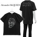 楽天IMPORTBRAND　JP【送料無料】アレキサンダー マックイーン ALEXANDER McQUEEN セレスティアル クリスタル スカル Tシャツ 735267-QUZ44-0901【新作】【SALE】