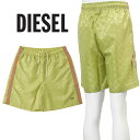 楽天IMPORTBRAND　JPディーゼル DIESEL 光沢 トラック ハーフパンツ DIESEL SPORT collection A09484-0WDAZ AMWB-LESLIE-HT28-5KA【新作】【SALE】