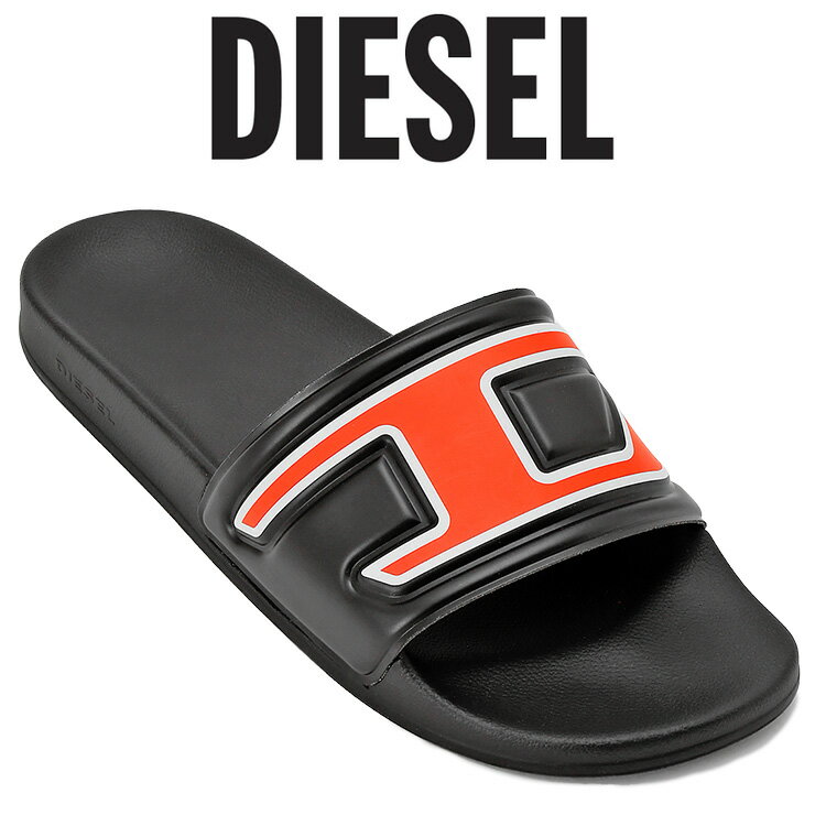 ディーゼル サンダル メンズ ディーゼル DIESEL シャワーサンダル Y03188-P4440 SA-MAYEMI D-H8984 ブラック【新作】【SALE】