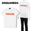 ディースクエアード DSQUARED2 クール Tシャツ レギュラーフィット S71GD1253-S23009-100 ホワイト【新作】【SALE】