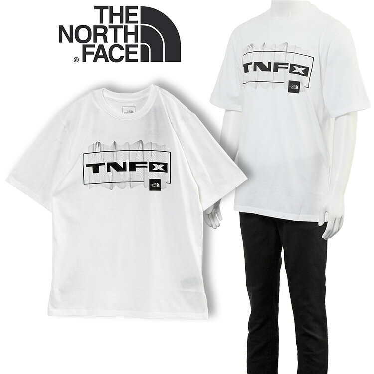 ノースフェイス Tシャツ THE NORTH FACE Tシャツ TNFロゴ EUモデル NF0A7UOH M S/S COORDINATES TEE-LA9 TNF WHITE/TNF BLACK