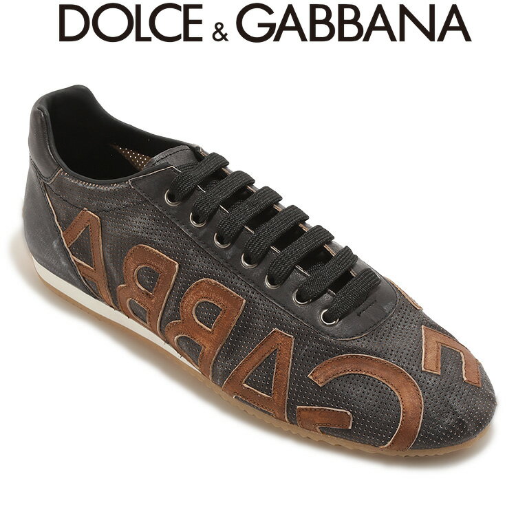 ドルチェ&ガッバーナ スニーカー DOLCE&GABBANA Thailandia パンチング レザー スニーカー CS1947-AJ621-8S479【SALE10】