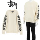 ステューシー ニット STUSSY スリーブ