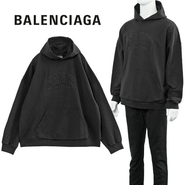 バレンシアガ BALENCIAGA パーカー Cities Paris Hoodie 674986-TLVL8-1069【新作】【SALE10】