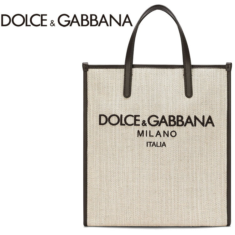 ショルダーバッグ ドルチェ&ガッバーナ DOLCE&GABBANA ショッピングバッグ スモール ストラクチャードキャンバス BM2259-AN233-80718【SALE10】