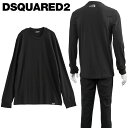 ディースクエアード ICON DSQUARED2 ロンT 長袖 Tシャツ UNDER WEAR D9M104700-001【SALE10】