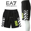 アルマーニ EMPORIO ARMANI EA7 スウェット ハーフパンツ FELPA CAPP FANTASIA 3RPS62-PJ05Z-1200【新作】