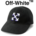 オフホワイト キャップ Off-White ベースボールキャップ ARROW BASEBALL CAP OMLB041S23FAB006-1001