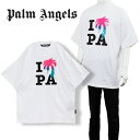 p[ GWFX Palm Angels TVc I Love Pa Classic Tee PMAA066S23JER002-0184yVz