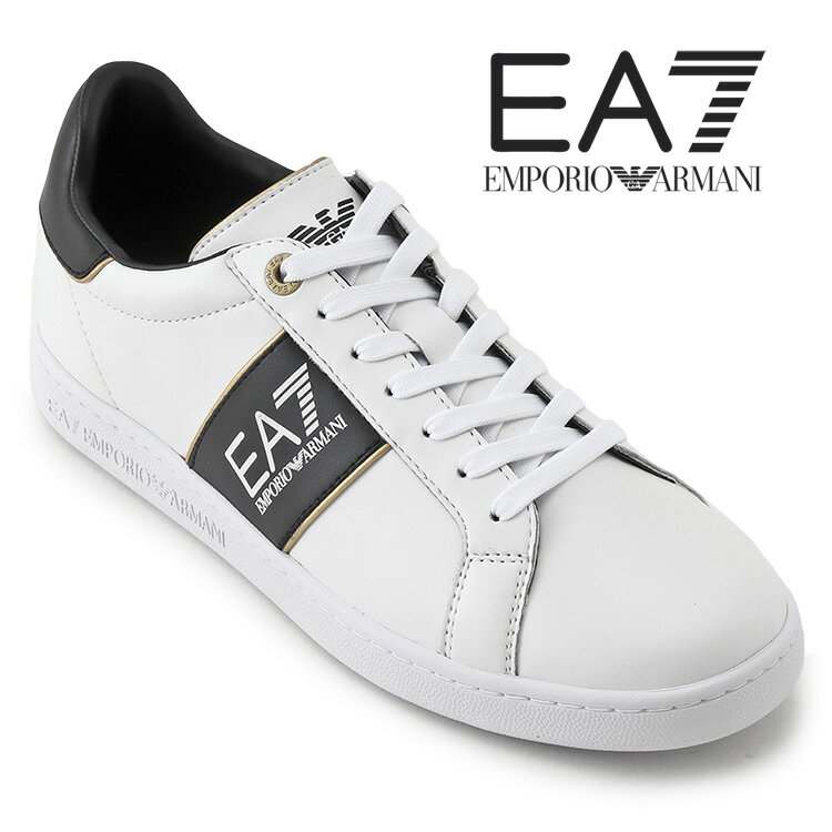 アルマーニ スニーカー EMPORIO ARMANI EA7 クラシック パフォーマンス レザースニーカー X8X102-XK346-Q678