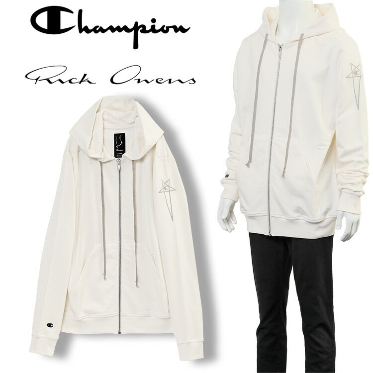 Champion x Rick Owens コラボ パーカー CM02C9221CHFE-11【新作】【SALE10】