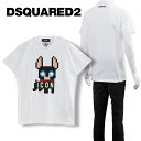 ディースクエアード Tシャツ DSQUARED2 チロドッグ アイコン Icon Cipro Cool T-shirt S79GC0073-S23009-100【新作】