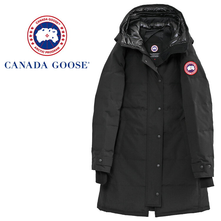 カナダグース ダウン レディース カナダグース CANADA GOOSE ダウンコート レディース シェルバーン パーカ 3802W SHELBURNE PARKA-61_BLACK【新作】