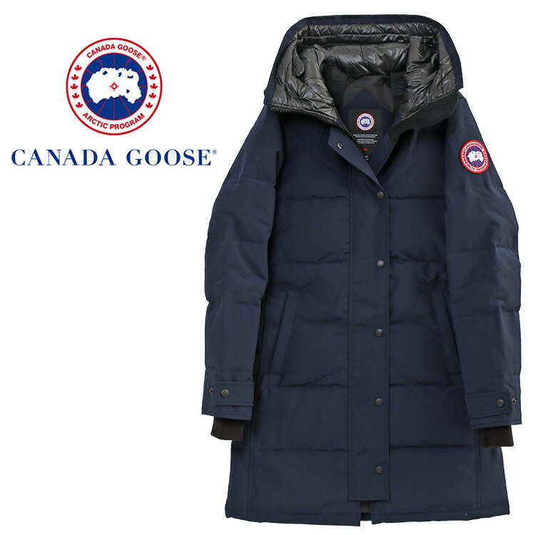 カナダグース CANADA GOOSE ダウンコート レディース シェルバーン パーカ 3802W SHELBURNE PARKA-63_ATLANTIC_NAVY【新作】