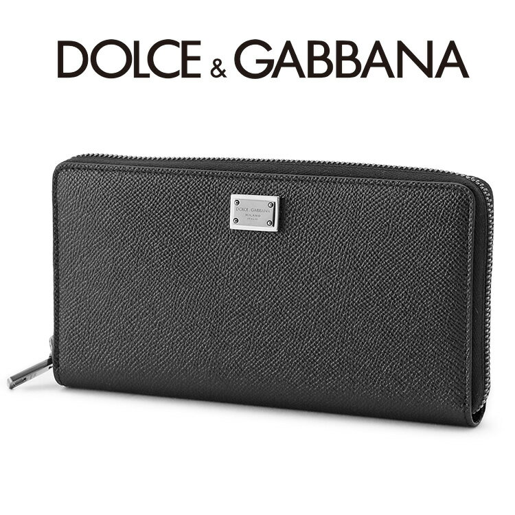 ドルチェ&ガッバーナ 財布（レディース） ドルチェ＆ガッバーナ DOLCE&GABBANA ラウンドファスナー 長財布 Dauphine BP1672-AG219-80999【新作】