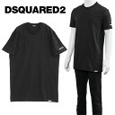 ディースクエアード DSQUARED2 Tシャツ Dsquared2 Round Collar T-Shirt D9M205130-001【新作】