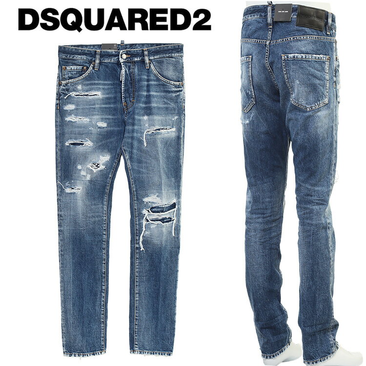 DSQUARED2 クールガイ ジーンズ COOL GUY JEANS S74LB1436-S30309-470【新作】 ディースクエアード デニム