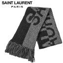 サンローラン SAINT LAURENT アルパカ モヘア ウール マフラー 719421-3YI68-1061