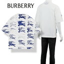 バーバリー BURBERRY EKD コットンTシャツ 8081369-B7264_RAIN【新作】