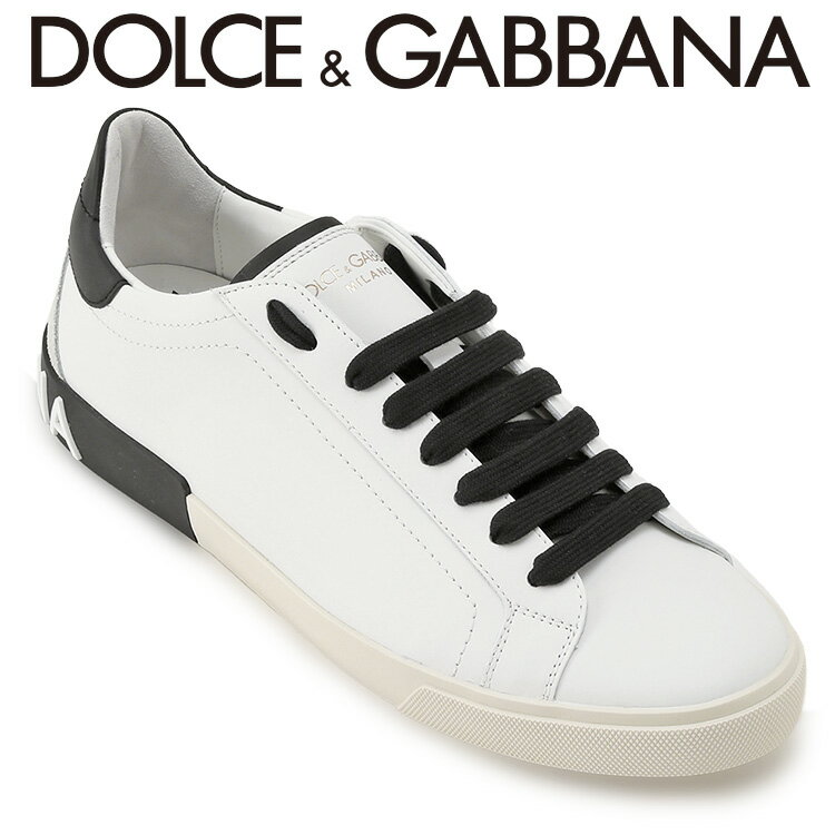 ドルチェ&ガッバーナ スニーカー DOLCE&GABBANA ポルトフィーノ ヴィンテージ スニーカー カーフスキン CS2203-AM779-89697【新作】