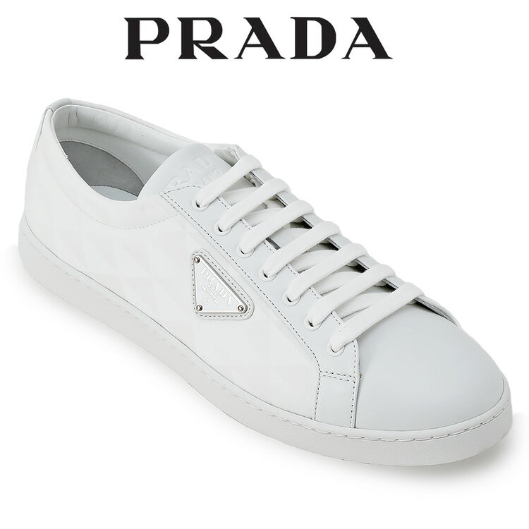 プラダ PRADA スニーカー レザーx Re-Nylon 2EE376-3LNW-F0009_BIANCO【新作】