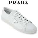 プラダ PRADA スニーカー レザーx Re-Nylon 2EE376-3LNW-F0009_BIANCO【新作】