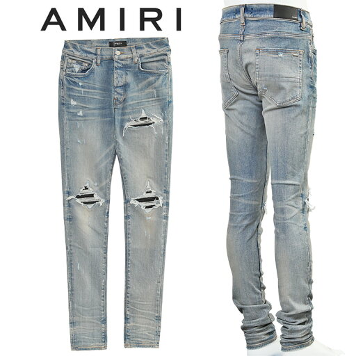 アミリ AMIRI ダメージ ジーンズ MX1 JEAN PXMD001-CLAY INDIGO【新作】 アミリ AMIRI ダメージ ジーンズ MX1 JEAN PXMD001-CLAY INDIGO【新作】