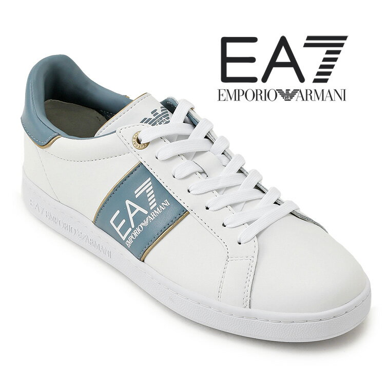 アルマーニ スニーカー EMPORIO ARMANI EA7 クラシック パフォーマンス レザー スニーカー X8X102-XK346-T523【新作】