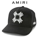 AMIRI アミリ MAクワッド ベースボール キャップ AMHACP1034-BLACK【新作】