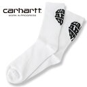 Carhartt WIP 並行輸入品 靴下 Heartbreaker Socks ストレッチコットン I034370-00AXX WHITE BLACK 25.5cm-28.0cm【新作】(4)