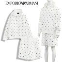 アルマーニ セットアップ EMPORIO ARMANI ダブルジャージ パーカー × スウェット ハーフパンツ マイクロイーグル 総刺繍 EM001402/EM...