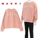 マルニ MARNI スウェット シャツ FUMU0074X3-UTC269-00C29:ピンク【新作】