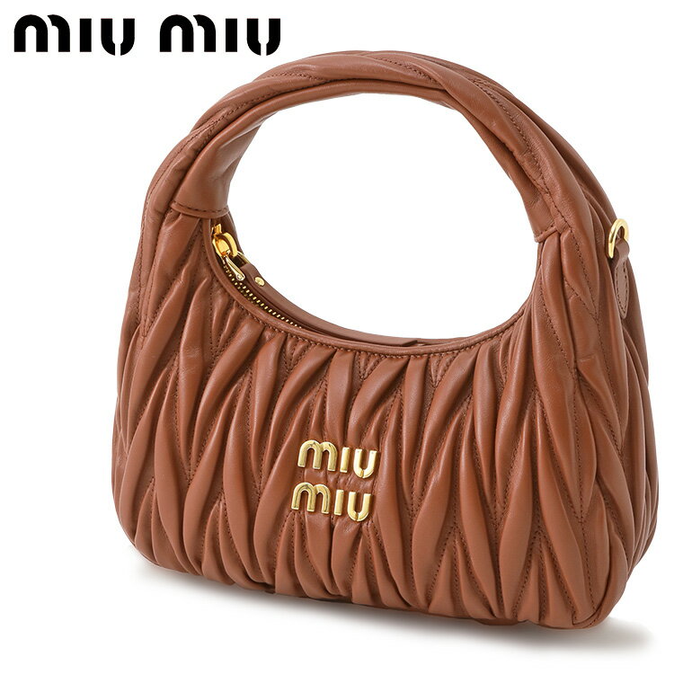 VIP価格◆MIUMIU◆ワンダーマテラッセ ベルベットホーボーバッグ 楽天市場】ミュウミュウ ワンダー マテラッセレザー ホーボー