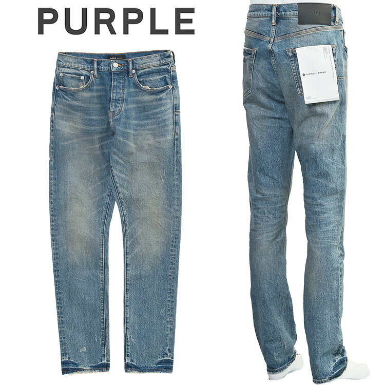 パープル ブランド PURPLE BRAND ジーンズ スリム ストレート P005 Gold Mine P005-GMAI125-MID INDIGO【新作】