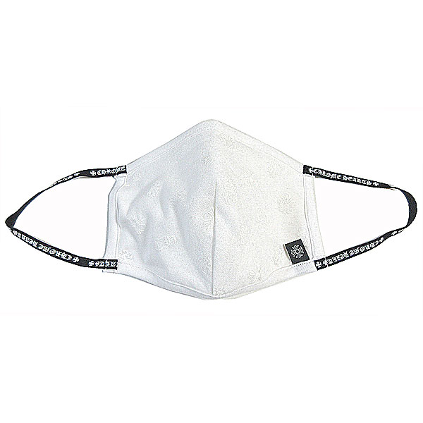≪新品≫ 未開封 クロムハーツ　マスク　ホワイト 白 レギュラーサイズ Chrome Hearts Mask White Regular size