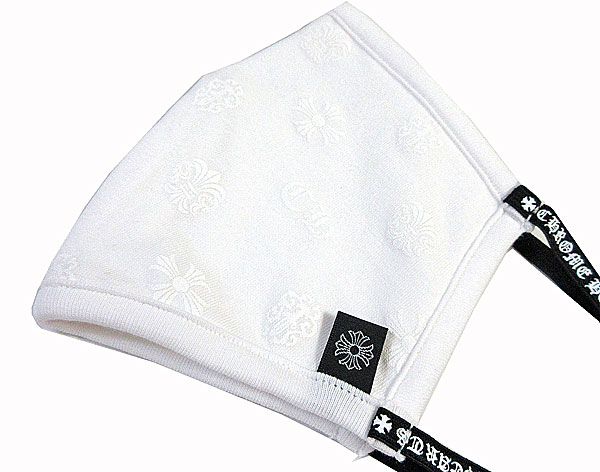 ≪新品≫ 未開封 クロムハーツ　マスク　ホワイト 白 レギュラーサイズ Chrome Hearts Mask White Regular size