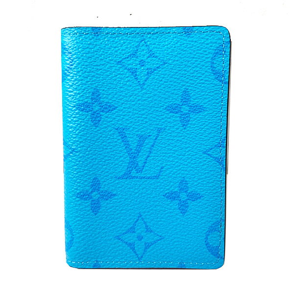 ≪新品≫ LOUIS VUITTON ルイヴィトン オーガナイザー・ドゥ ポッシュ カードケース タイガラマ ブルー M30436 渋谷メンズ店 限定　スペシャル スタンプ入り 箱 限定カラー