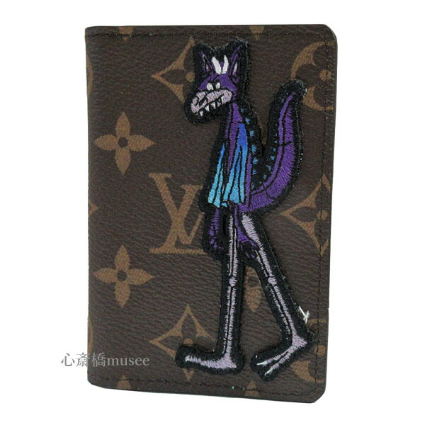 ≪ 新品 ≫ ルイヴィトン LOUIS VUITTON 2021年春夏メンズコレクション LV フレンズ オーガナイザー・ドゥ ポッシュ モノグラム パッチ M80154 カードケース 2021年限定 ヴァージル アブロー 2021SSのサムネイル