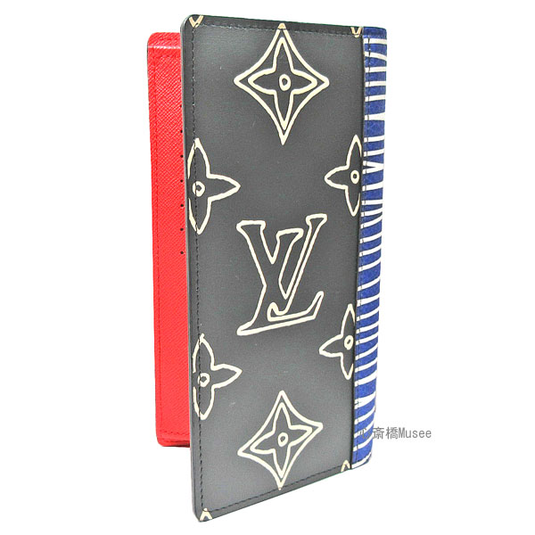 ≪新品≫ルイヴィトン LOUIS VUITTON 2020-21年 メンズ 秋冬コレクション ポルトフォイユ ブラザ モノグラム パッチワーク M69739 長財布 限定　エピ ブルー レッド 赤 トリコロール 箱 ラッピング　青　ホワイト 白 ヴァージル　アブローのサムネイル