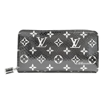 ≪新品≫LOUISVUITTON ルイヴィトン 限定 モノグラム ジッピー ウォレット 長財布 パイソン　ヘビ革 ジッピー　N96955 ノワール 黒 箱 リボン ラッピング