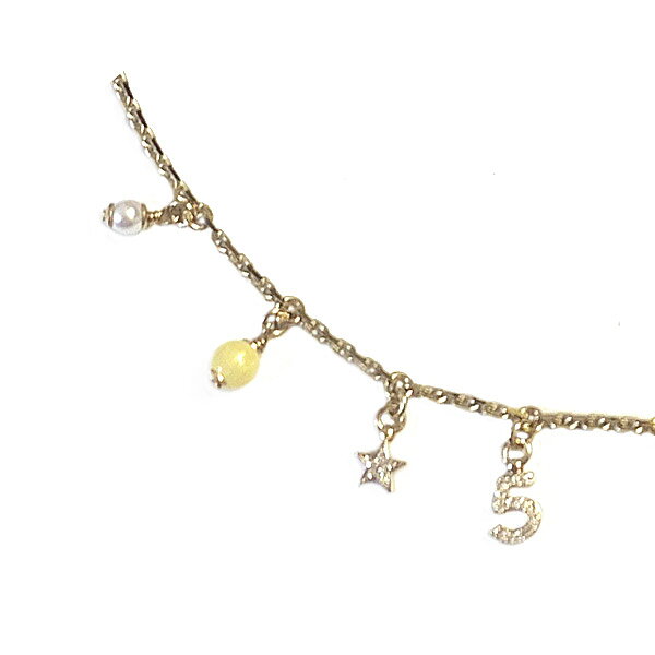 ≪ 新品 ≫ CHANEL シャネル 2022年春夏コレクション CCマーク ネックレス ゴールド 22S AB8483 B07808 NH431パール スター　ナンバー5 ラインストーン カラーストーン 箱 リボン ラッピング