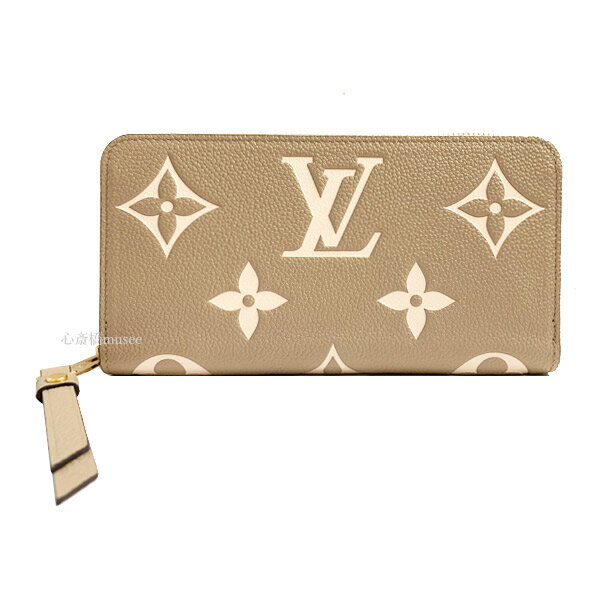 ≪新品≫LOUISVUITTON ルイヴィトン モノグラム アンプラント ジッピー ウォレット トゥルティエール　/　クリーム M69794 LV 箱 ラッピング ラウンドファスナー 長財布　アンプラント　 グレージュのサムネイル