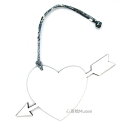 ≪ 新品 ≫ エルメス プティアッシュ チャーム ハート＆矢　ホワイト　白 ルージュ　赤 箱 リボン ラッピング　Hermes Petit H charm Heart ＆ arrow White Rouje Red