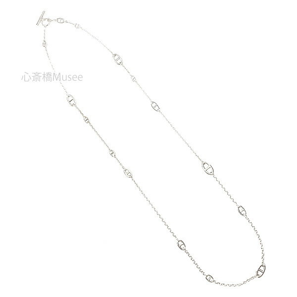 s Vi t GX OlbNX t@h[@120 Vo[ SV925 HERMES @{ bsO@Vo[ VF[k_N Farandole long necklace120 brand new Chane d'ancre