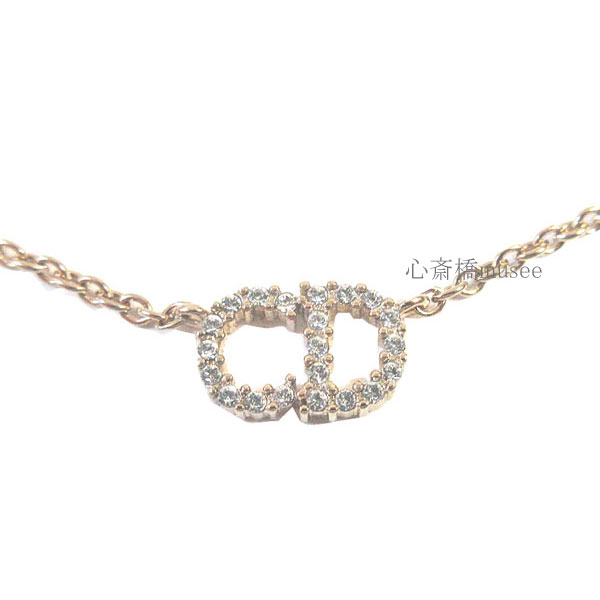 ≪ 新品 ≫ Dior ディオール 「 Clair D Lune / クレール ディー リュヌ」ネックレス CDシグネチャー N0717CDLCY_D301 ゴールド 箱 リボン ショッパー ラッピング ロゴ DIOR クリスチャンディオール コスチューム ジュエリーのサムネイル