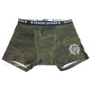 《新品》CHROMEHEARTS クロムハーツ SHORT BOXER ショート ボクサー パンツ 迷彩 カモフラージュ XL ロゴ メンズ 箱 正規品 ≪Br...