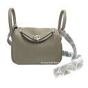 ≪新品≫エルメス リンディ ミニ Mini エトゥープ シルバー金具 W刻印 トリヨンクレマンス ショルダーバッグ ≪Brand New≫ Hermes Lin...