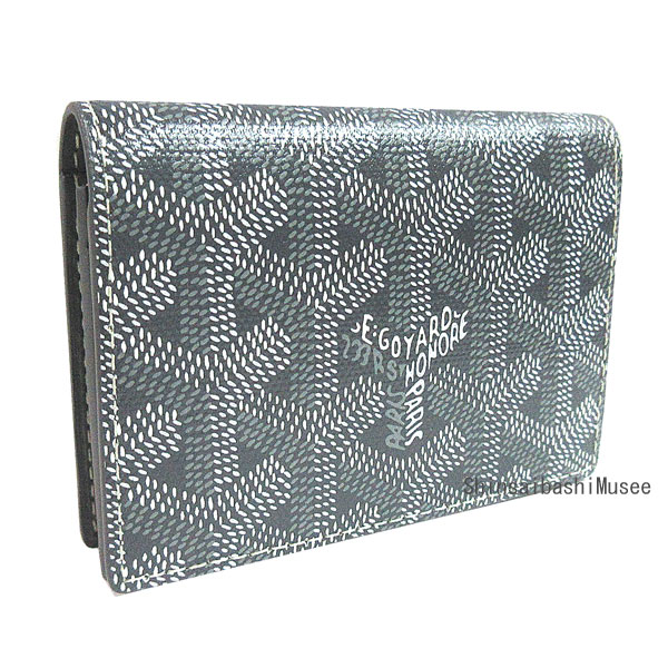 ≪新品≫正規品 GOYARD ゴヤール カードケース マルゼルブ グリス グレー 箱 ≪Brand  ...